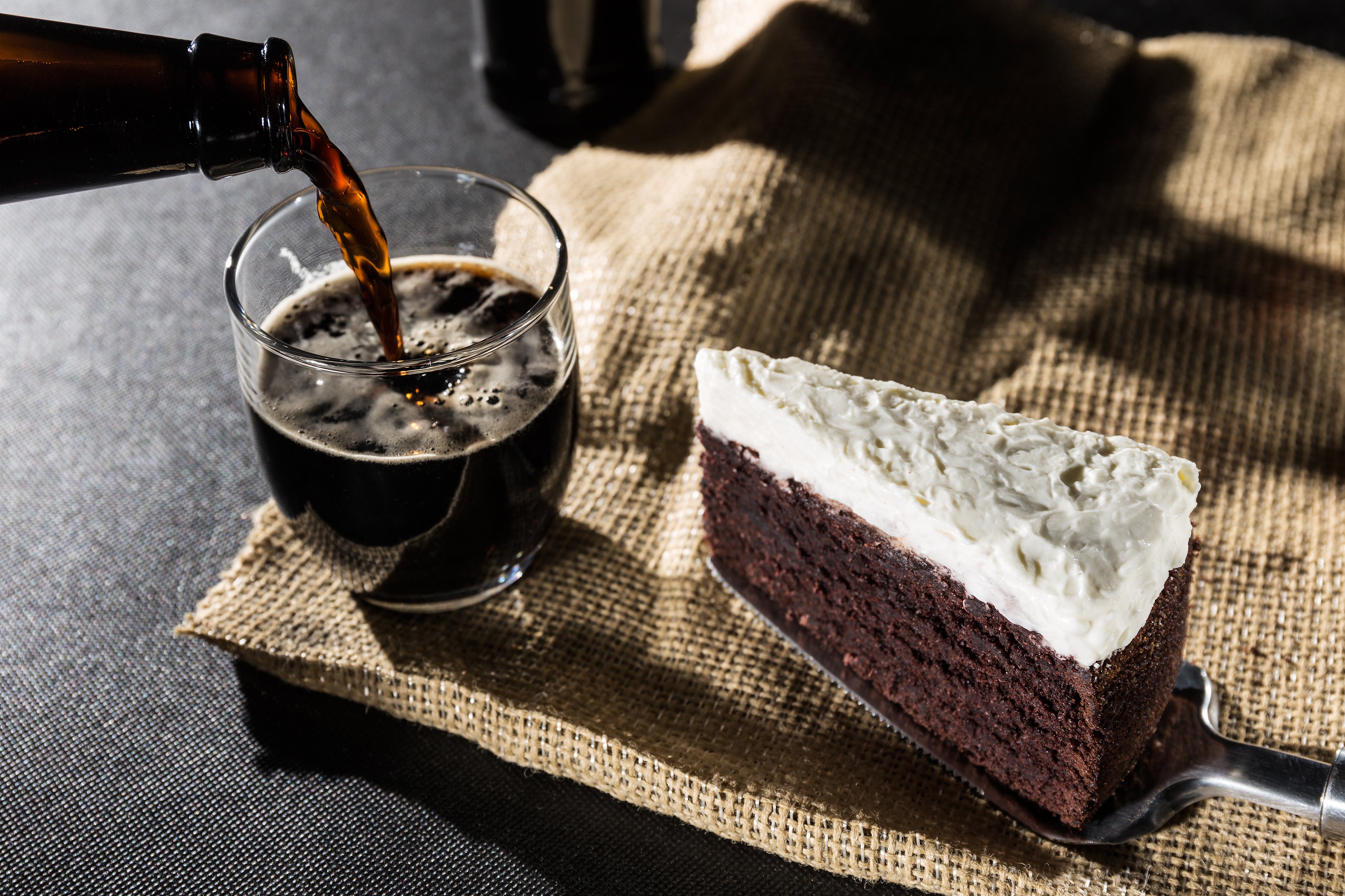 Torta alla birra Scura e cioccolato - Birrificio Pratorosso