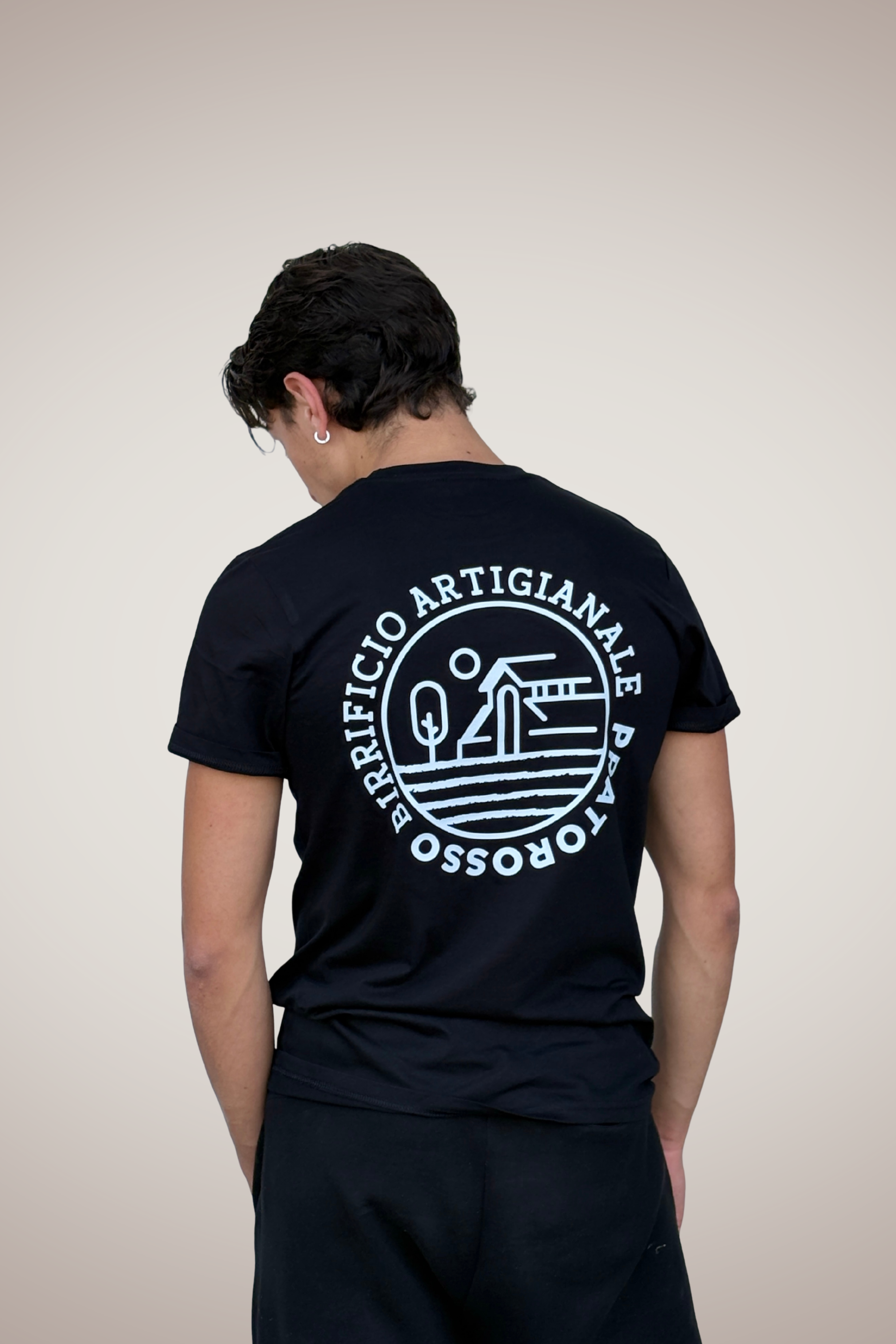 T-Shirt Pratorosso nera