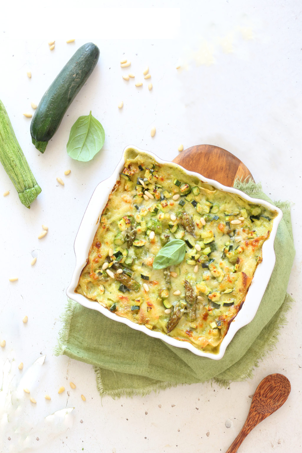 Lasagne di pane Carasau con pesto di zucchine e pesce marinato nella birra - Birrificio Pratorosso